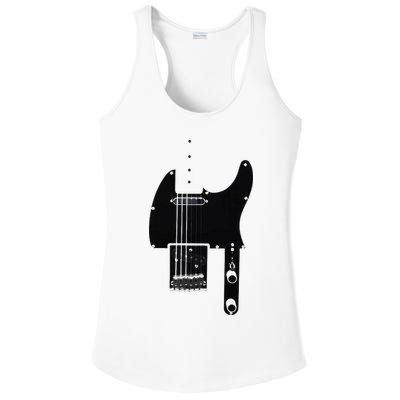 Telecaster Guitar Ladies PosiCharge Competitor Racerback Tank