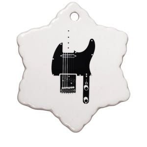 Telecaster Guitar Ceramic Star Ornament