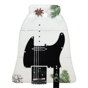 Telecaster Guitar Ceramic Bell Ornament