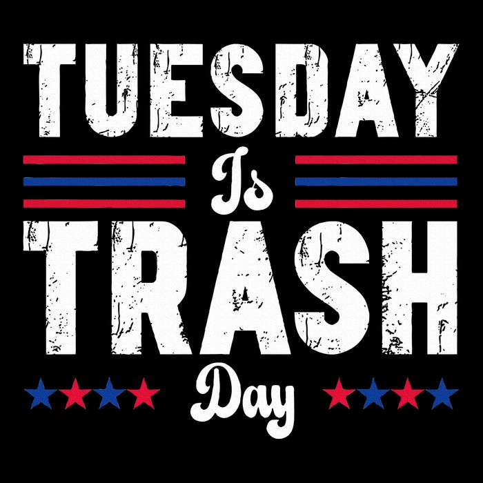 Trump Garbage Truck Trash Day Is Tuesday Garbage Man Button