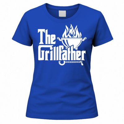 The Grillfather Tee Bbq Lover Summer Gift Women's T-Shirt