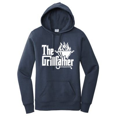 The Grillfather Tee Bbq Lover Summer Gift Women's Pullover Hoodie