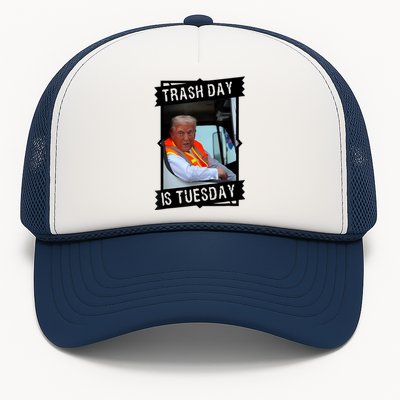 Trump Garbage Truck Trash Day Is Tuesday Trucker Hat