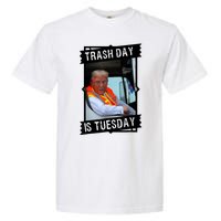 Trump Garbage Truck Trash Day Is Tuesday Garment-Dyed Heavyweight T-Shirt