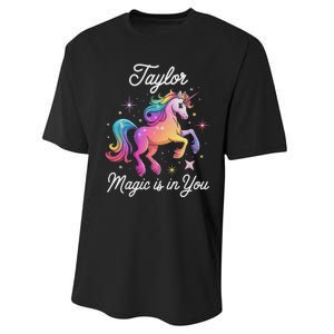 Taylor Gift Taylor Performance Sprint T-Shirt