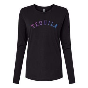 Tequila Gift Womens Cotton Relaxed Long Sleeve T-Shirt