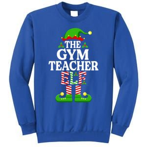 The Gym Teacher Elf Gift Funny Christmas Family Matching Gift Sweatshirt