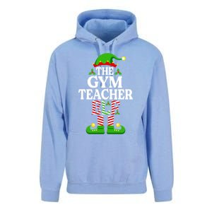 The Gym Teacher Elf Gift Funny Christmas Family Matching Gift Unisex Surf Hoodie