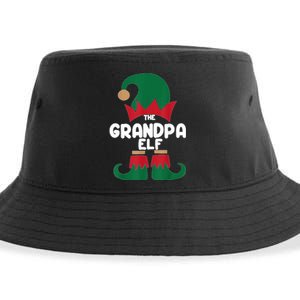 The Grandpa The Dog Dad Elf Christmas Shirts Matching Family Sustainable Bucket Hat