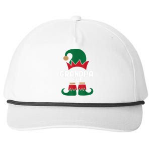 The Grandpa The Dog Dad Elf Christmas Shirts Matching Family Snapback Five-Panel Rope Hat