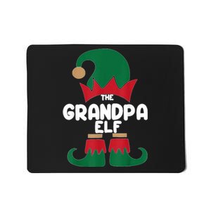 The Grandpa The Dog Dad Elf Christmas Shirts Matching Family Mousepad