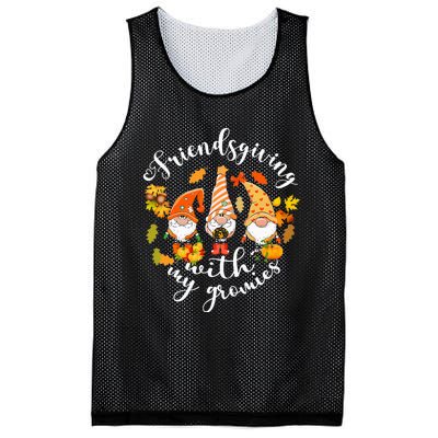 Thanksgiving Gnome Trio Celebrating Friendsgiving Mesh Reversible Basketball Jersey Tank