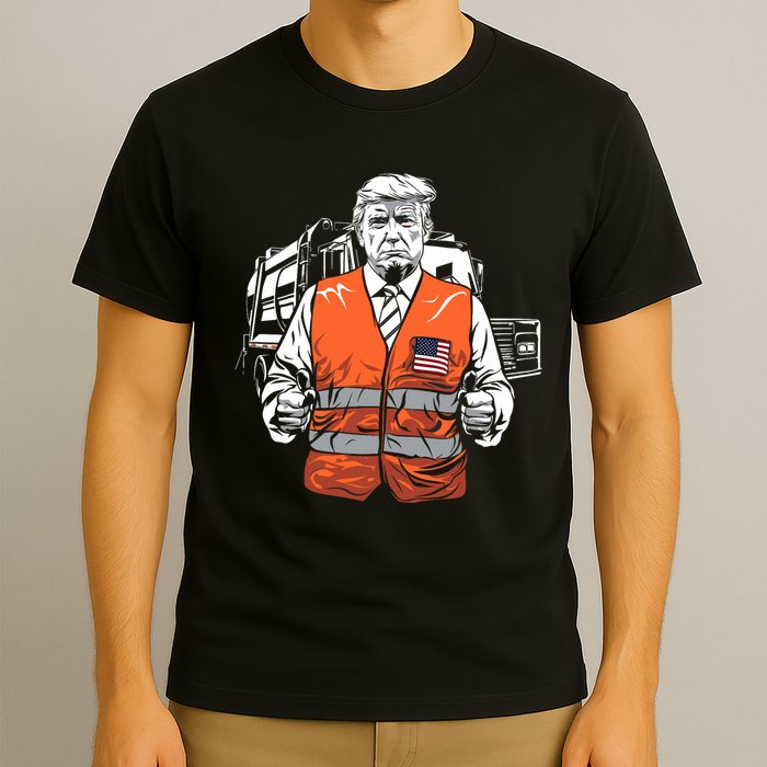 Trump Garbage Truck Vest T-Shirt