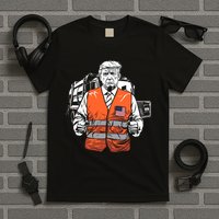 Trump Garbage Truck Vest T-Shirt