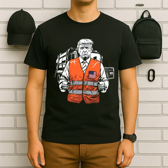 Trump Garbage Truck Vest T-Shirt
