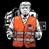 Trump Garbage Truck Vest T-Shirt