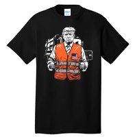 Trump Garbage Truck Vest Tall T-Shirt