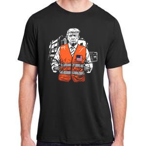 Trump Garbage Truck Vest Adult ChromaSoft Performance T-Shirt