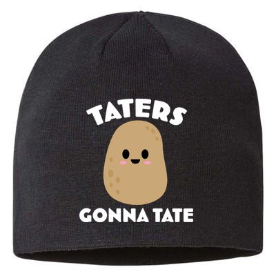 Taters Gonna Tate Funny Sustainable Beanie