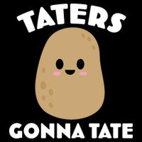 Taters Gonna Tate Funny 16 in Basic Backpack