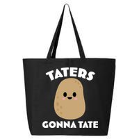 Taters Gonna Tate Funny 25L Jumbo Tote