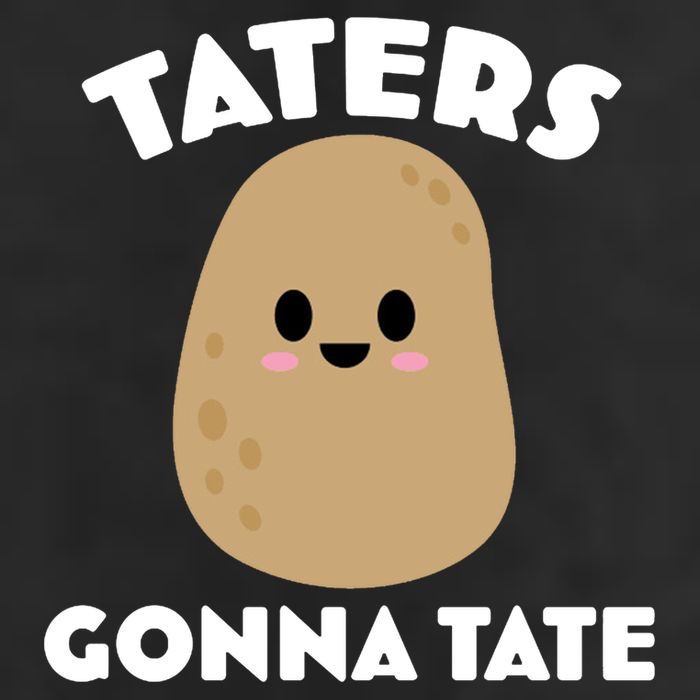 Taters Gonna Tate Funny 25L Jumbo Tote