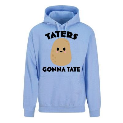 Taters Gonna Tate Funny Unisex Surf Hoodie