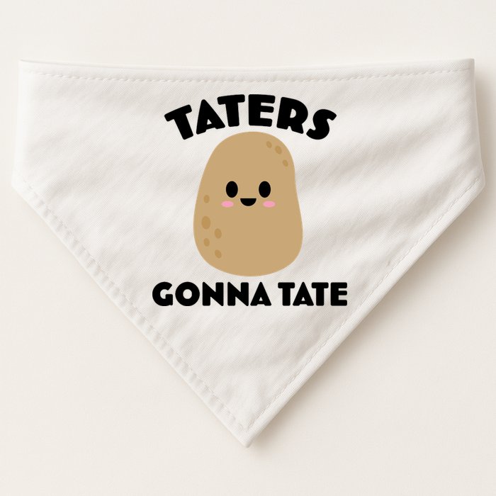 Taters Gonna Tate Funny USA-Made Doggie Bandana