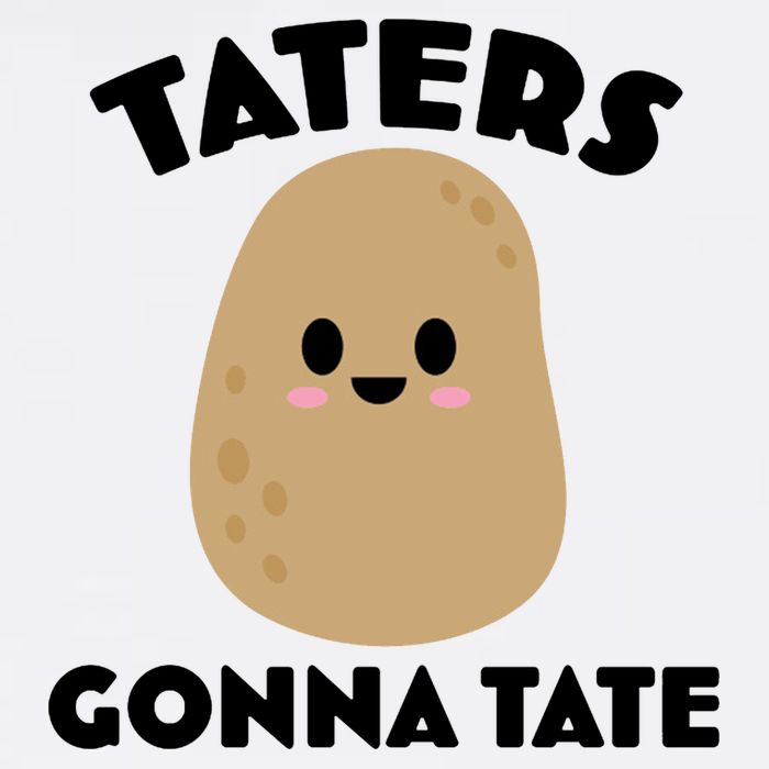 Taters Gonna Tate Funny USA-Made Doggie Bandana