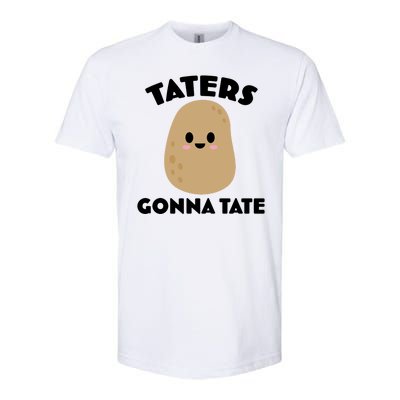 Taters Gonna Tate Funny Softstyle® CVC T-Shirt