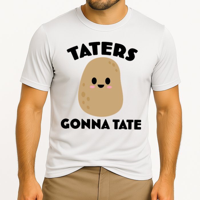 Taters Gonna Tate Funny Cooling Performance Crew T-Shirt