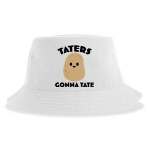 Taters Gonna Tate Funny Sustainable Bucket Hat