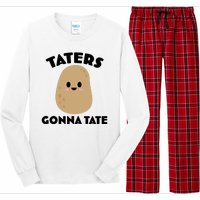 Taters Gonna Tate Funny Long Sleeve Pajama Set