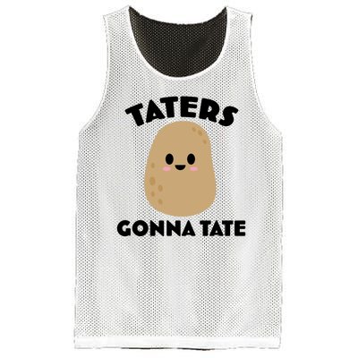 Taters Gonna Tate Funny Mesh Reversible Basketball Jersey Tank