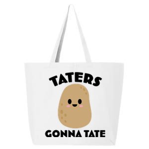 Taters Gonna Tate Funny 25L Jumbo Tote