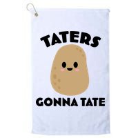 Taters Gonna Tate Funny Golf Towel