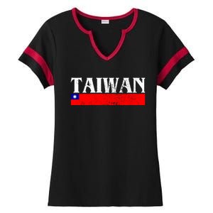 Taiwan Gift Ladies Halftime Notch Neck Tee