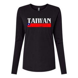 Taiwan Gift Womens Cotton Relaxed Long Sleeve T-Shirt