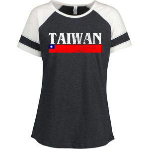 Taiwan Gift Enza Ladies Jersey Colorblock Tee