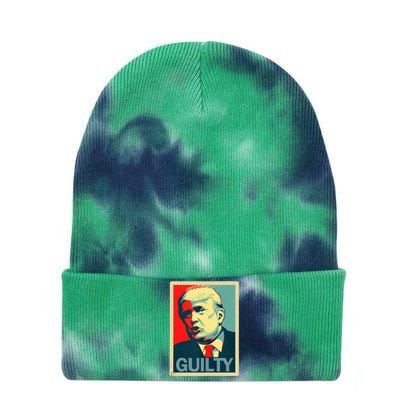 Trump Guilty Tie Dye 12in Knit Beanie