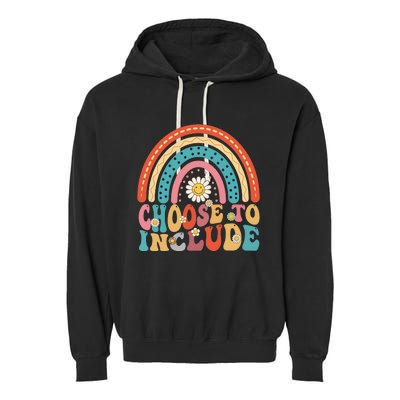 Teacher Groovy Garment-Dyed Fleece Hoodie