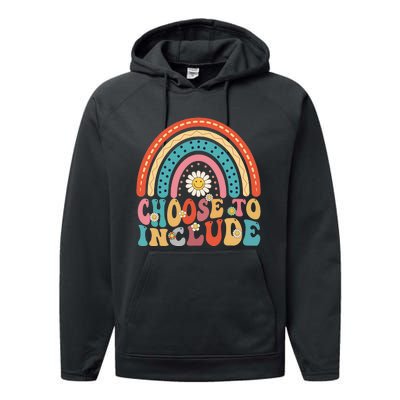 Teacher Groovy Performance Fleece Hoodie