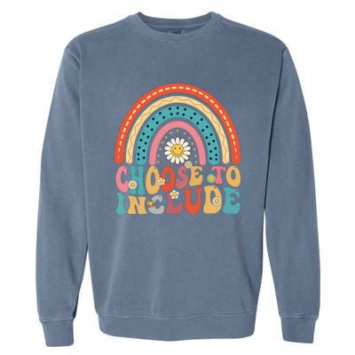 Teacher Groovy Garment-Dyed Sweatshirt