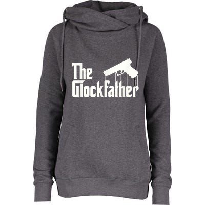 The Glockfather Womens Funnel Neck Pullover Hood