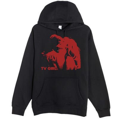 TV Girl Premium Pullover Hoodie