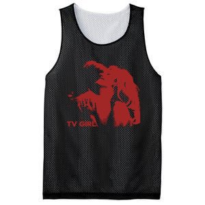 TV Girl Mesh Reversible Basketball Jersey Tank