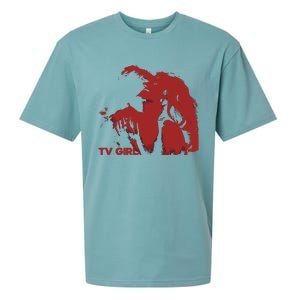 TV Girl Sueded Cloud Jersey T-Shirt