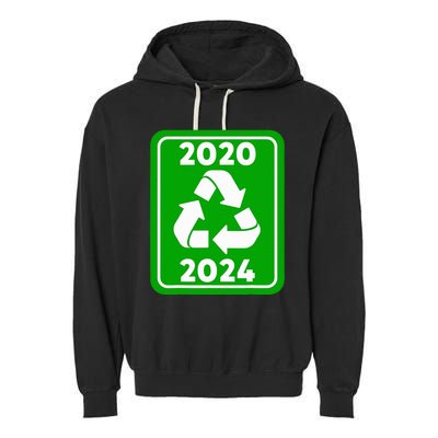 Trump Garbage Garment-Dyed Fleece Hoodie