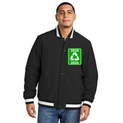 Trump Garbage Insulated Varsity Jacket