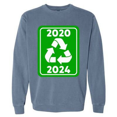 Trump Garbage Garment-Dyed Sweatshirt